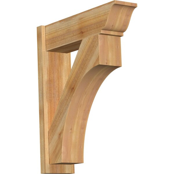 Ekena Millwork Westlake Traditional Rough Sawn Outlooker, Western Red Cedar, 8"W x 28"D x 34"H OUT08X28X34WTL01RWR - main